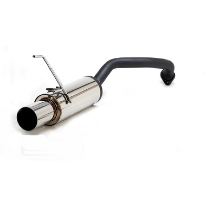 DeatschWerks Stainless Steel 8AN 10 Micron Universal Inline Fuel Filter Housing Kit (70mm)