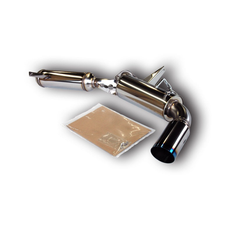 DeatschWerks Stainless Steel 8AN 100 Micron Universal Inline Fuel Filter Housing Kit (70mm)